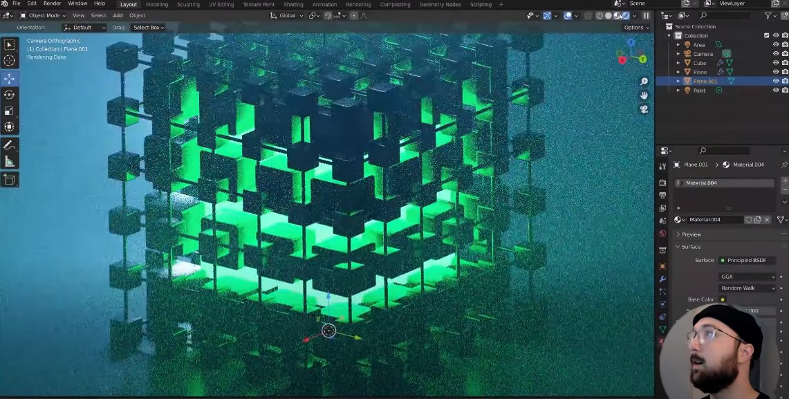 Abstract Model Using Geometry Nodes Blender Artists