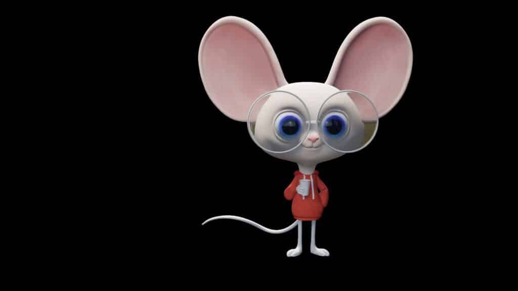 3d mouse character