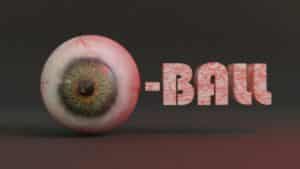 Simple eyeball with procedural animation in Blender