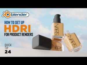 How to setup hdri in Blender