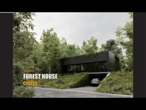 How to create realistic forest in Blender