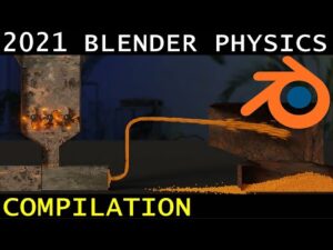 physics simulation in blender