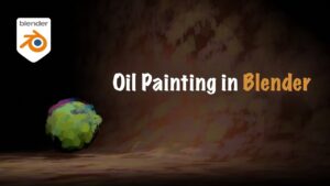 oil painting in blender