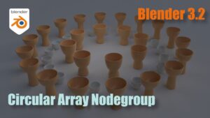 Geometry Nodes Tutorial - Circular Array Node Group