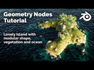 create island using geometry nodes