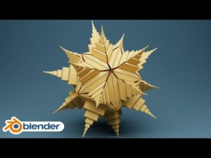 How to make abstract art in Blender