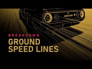 Behind the scenes and quick walkthrough of the ground speed lines effect