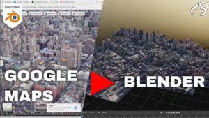 google map blender tutorial