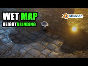 Learn how to create terrain Blending using height map