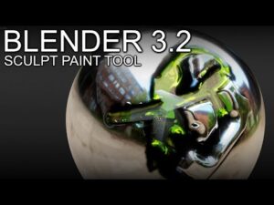 How to use the new paint tool in sculpt mode